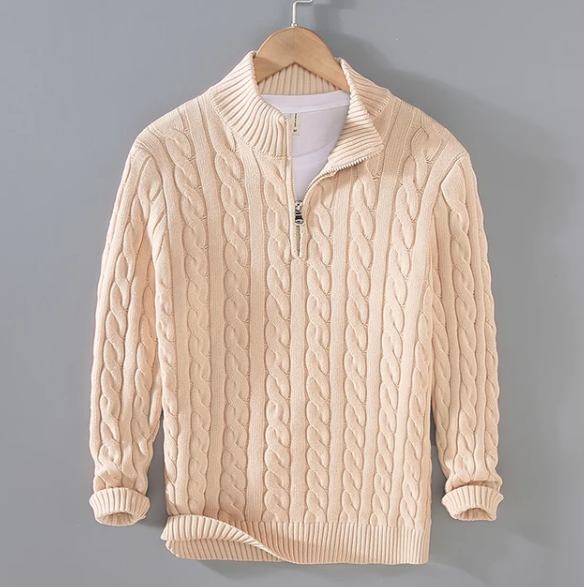 BARRY - PULLOVER MIT REISSVERSCHLUSS