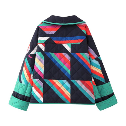 KAIA - CHAQUETA VINTAGE ÜBERGRÖSSE